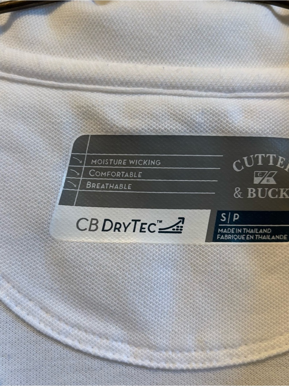 Cutter & Buck White Polo with Tennessee Titans Logo - Picture 3 of 6
